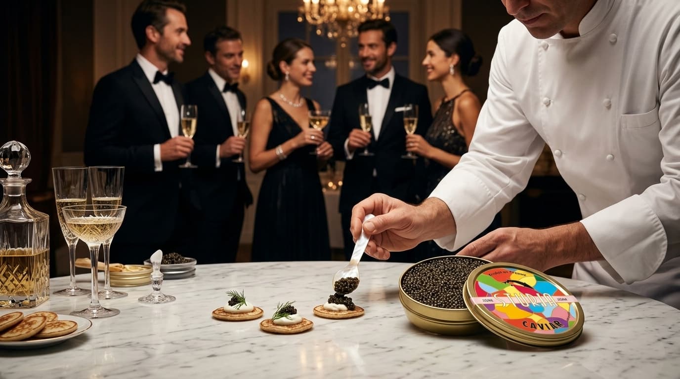La Maison du Caviar Private Event Tasting